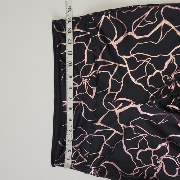 Ideology Leggings Metallic Bloom SZ M - Picture 4 of 13